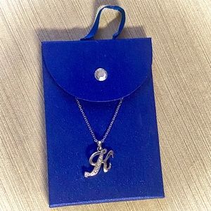 “K” Necklace Ornament